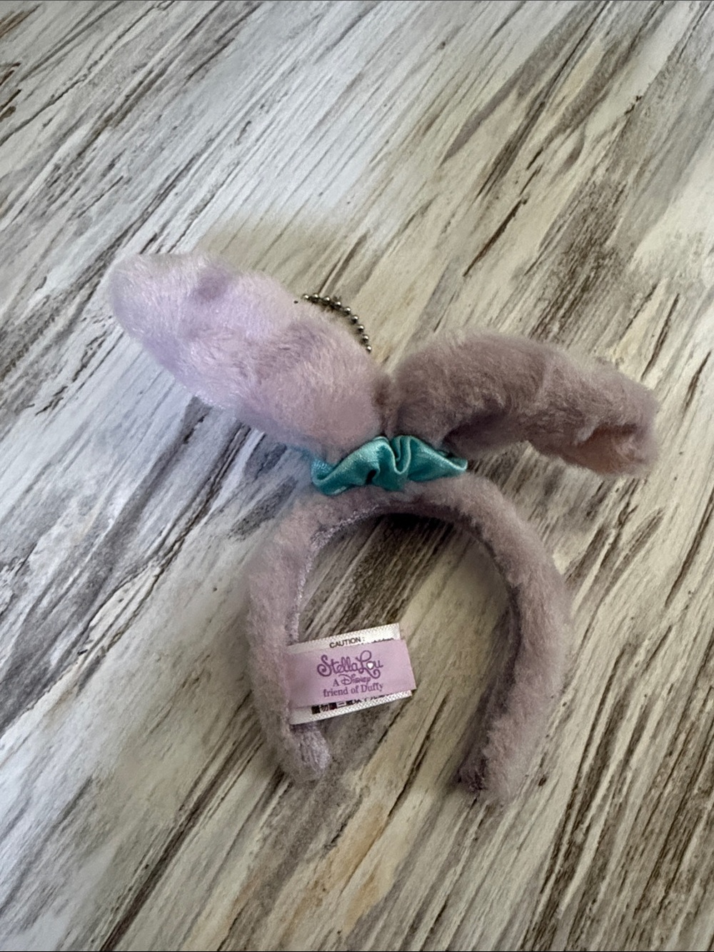 StellaLou Plush Bunny Ear Headband - Lavender Hong Kong Disneyland mini version